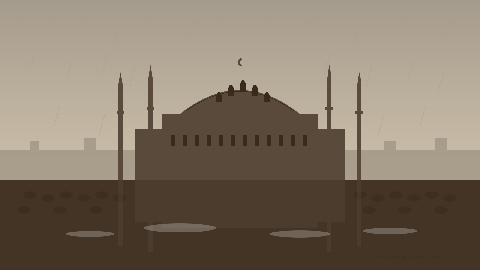 Seven Rainy Days in Istanbul